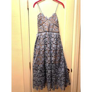 Self Portrait Azealea Lace Blue